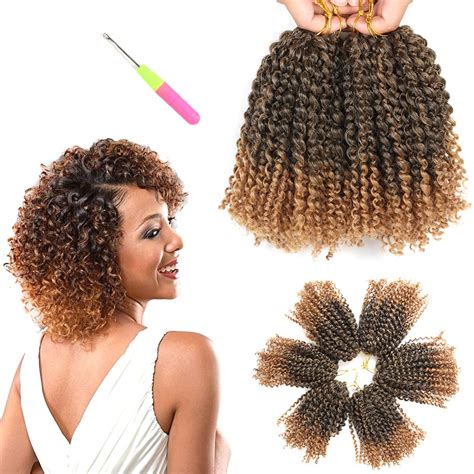 Buy Inch Short Passion Twist Crochet Hair Bundles Marlybob Crochet