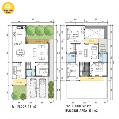 Idedenahrumah On Instagram RUMAH 4BR DI TANAH 9 X 16 M Good