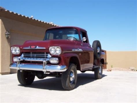 1958 Chevrolet Apache Napco 4×4 Bring A Trailer