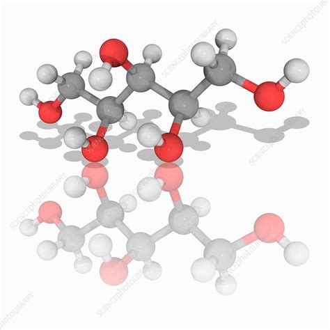 Xylitol Organic Compound Molecule Stock Image F Science