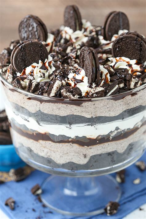 Oreo Cheesecake Brownie Trifle Life Love And Sugar