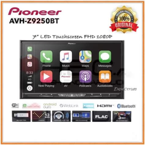 Jual Jual Pioneer Avh Z Bt Double Din Avh Z Bt Head Unit Avh