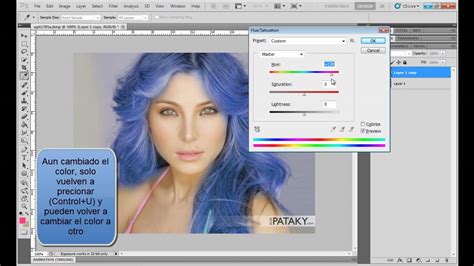 Como Cambiar El Color De Ojos Y Cabello En Photoshop Consejos Ojos