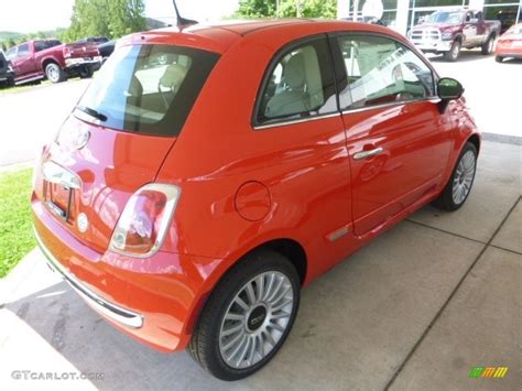 2017 Spitfire Orange Fiat 500 Lounge 120796532 Photo 5