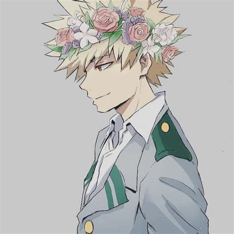 Katsuki Bakugou On Instagram Smiles And Blushes After You Put A