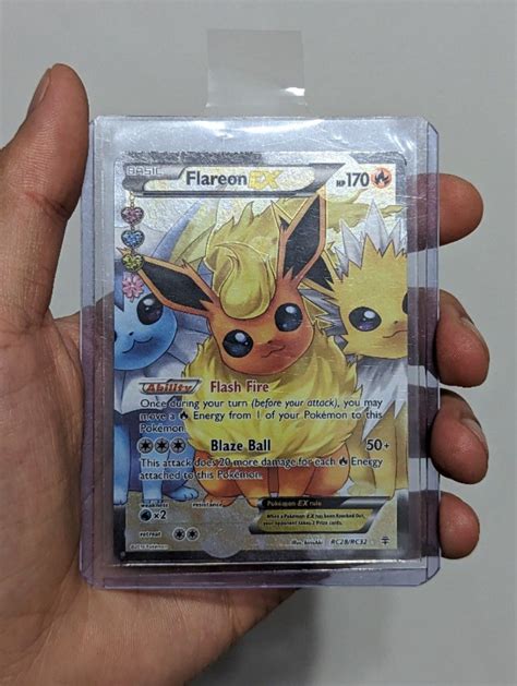 Flareon Ex Radiant Collection Full Art Xy Generations Rc Eeveelution