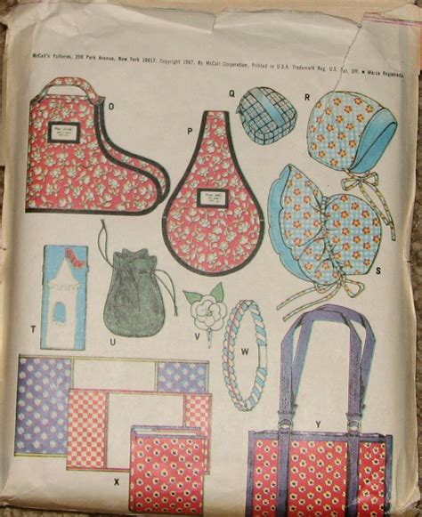 Bazaar Crafts S Vintage Sewing Pattern Mccalls Toy