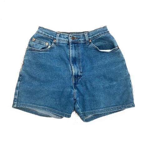 Vintage Jordache Denim Shorts Size 26 Inch Depop