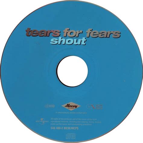 Carátula Cd de Tears For Fears Shout Portada