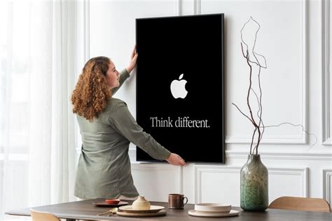 Apple Think Different Poster. Printable Apple Logo Poster. - Etsy Canada