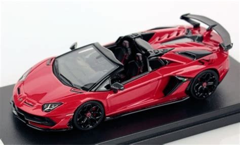 Modellautos Lamborghini Aventador Look Smart Svj Roadster Rot