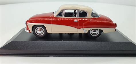 Maxichamps Wartburg 311 Coupe 1958 Rood Wit