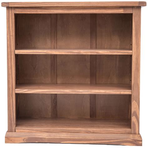 Tirolo 3 Shelf Light Brown Bookcase Wilko