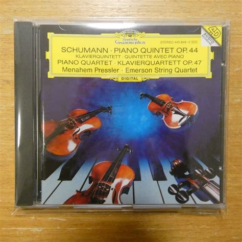 【やや傷や汚れあり】41105711【cd独盤】pressler Schumannklavierquintett Op44