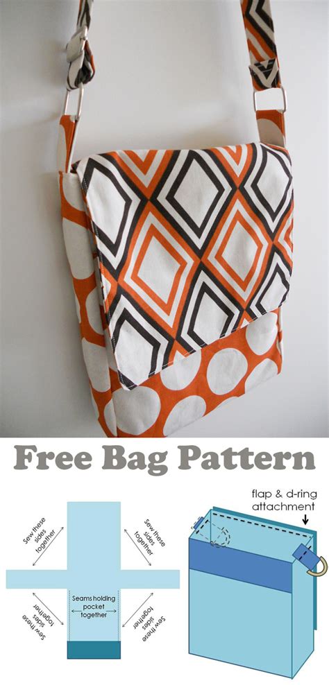 Diy Messenger Bag Pattern Artofit