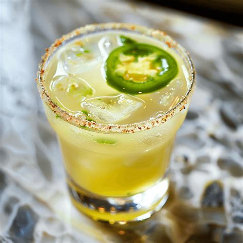 Skinny Spicy Tequila Cocktail