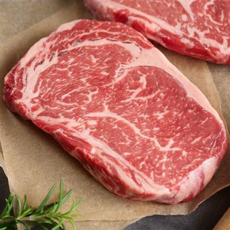 Amazon Premium Usda Prime Ribeye Steaks Wet Aged And Exquisitely