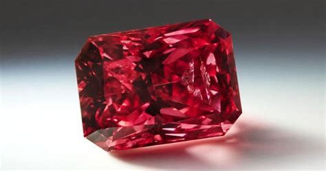 Extremely Rare Fancy Red Diamond Could Sell For Millions Geology In