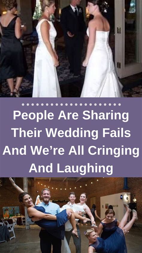 People Are Sharing Their Wedding Fails And Were All Cringing And