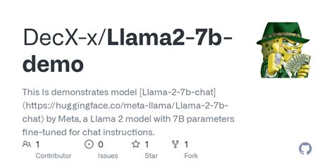 GitHub DecX X Llama2 7b Demo This Is Demonstrates Model Llama 2 7b