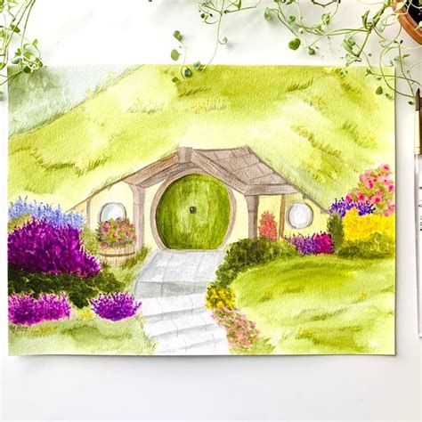 Bag End Painting Etsy