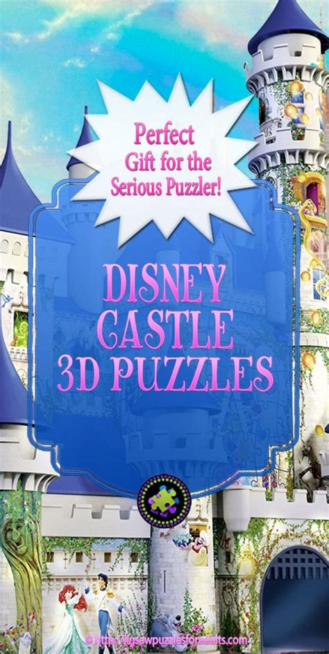 Disney Castle 3D Puzzle | Unique 3D Puzzling Experience