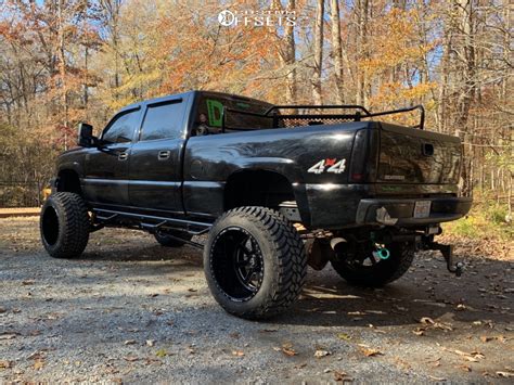 2005 Chevrolet Silverado 2500 Hd Fuel Forged Ff09 Fabtech Suspension Lift 6 And Body 3 Custom