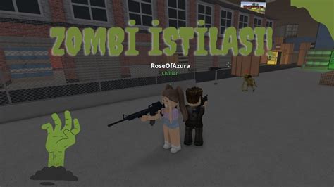 BABAMLA ZOMBİ AYAKLANMASI OYNADIK ROBLOX ZOMBIE INVASION YouTube