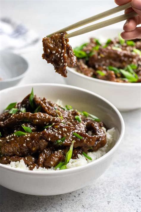 Easy Mongolian Beef Veronika S Kitchen