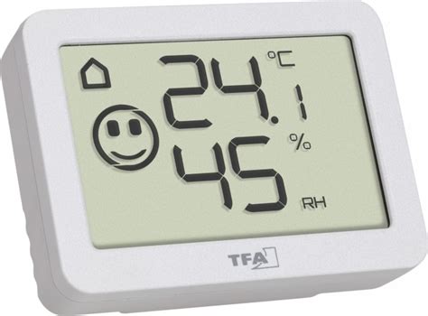 Tfa Dostmann Digitales Thermo Hygrometer Wei Ab