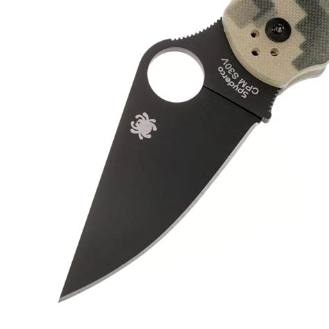 Spyderco Para 3 Camo Black C223gpcmobk