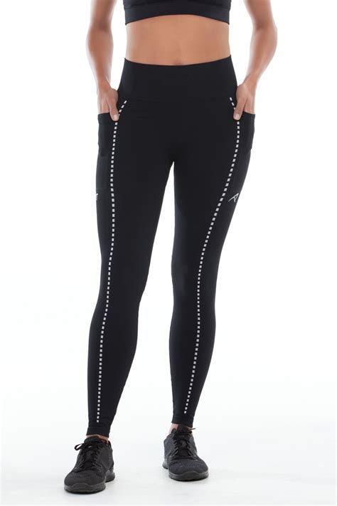 Legging Grit Focus Clássica Preta Diferenciada Fitwear