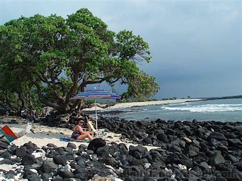 Pine Trees Beach - Big Island Hawaii