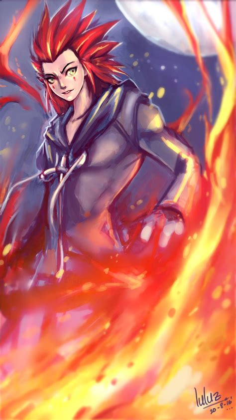 Artstation Axel Kingdom Hearts Fan Art I Made Teguh A B Axel