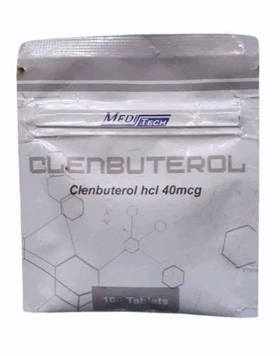 Clenbuterol Tablet 40 Mg At Rs 800box Clenbuterol Hcl Tablets In