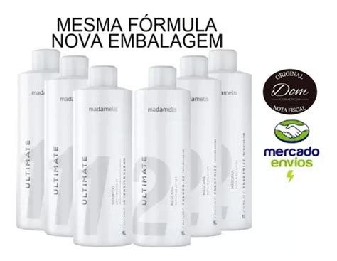 Madame Lis Escova Progressiva Kits Ultimate Liss Parcelamento Sem Juros