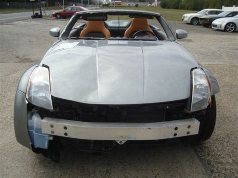 Nissan 350z Convertible Salvage Rebuildable Repairable Wrecked Project