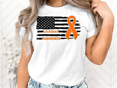 Leukemia Awareness Svg Png Leukemia Flag Svg Leukemia Cancer Orange