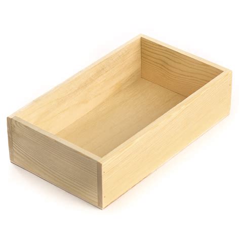 Unfinished Wood Box Baskets Buckets And Boxes Home Decor Factory Direct Craft