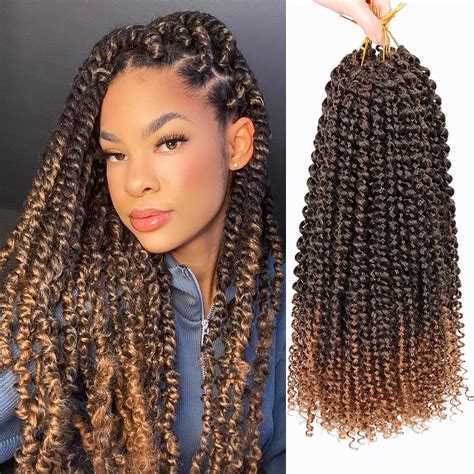 Amazon Dorsanee Ombre Brown Passion Twist Hair 16 Inch 7 Packs