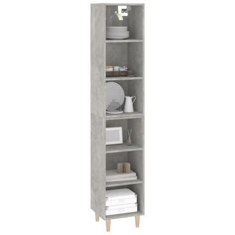 Fafeicy Buffet Haut Gris B Ton X X Cm Bois D Ing Nierie Fa