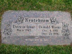 Donald Wayne Don Neuteboom M Morial Find A Grave