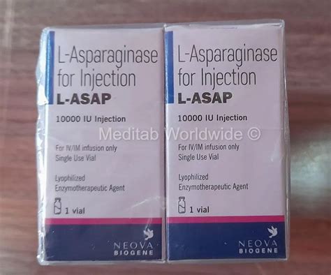 L Asap Neova Biogene Pvt Ltd L Asparaginase Iu Injection