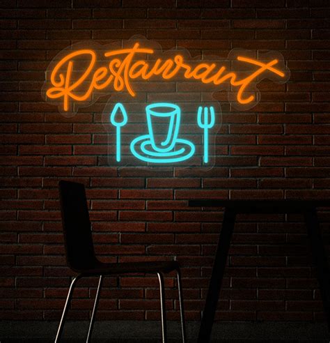 Buy Restaurant Neon Sign Online Neonchamp