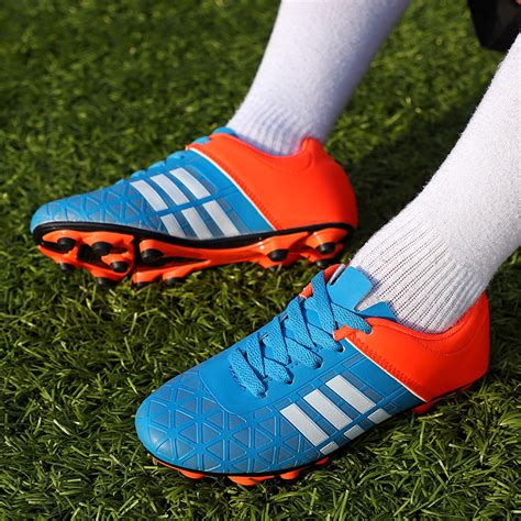 Childrens Football Shoes Professional Sports Outdoor Training Nail