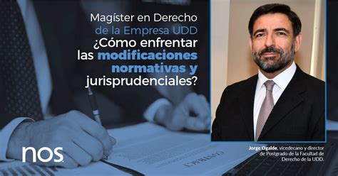 Mag Ster En Derecho De La Empresa Udd C Mo Enfrentar Las