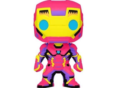 Figura FUNKO Pop Marvel Black Light Iron Man