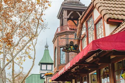 Copenhagen Liquor Store In Solvang Architecture Street View Editorial