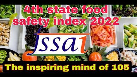 4TH STATE FOOD SAFETY INDEX 2022 BY The Inspiring Mind Of 105