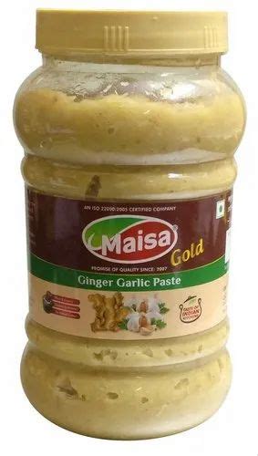 5kg Maisa Gold Ginger Garlic Paste Packaging Type Jar At Best Price